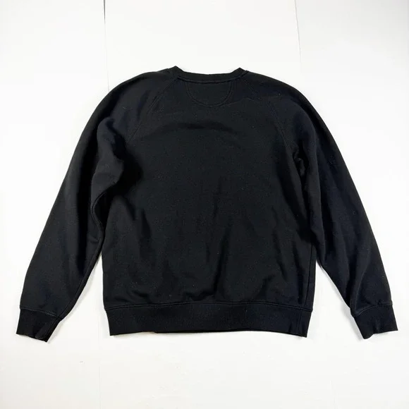 Carhartt Sweatshirt Mens Black Force Relaxed Crewneck Pocket Sweatshirt Large - Picture 2 of 4